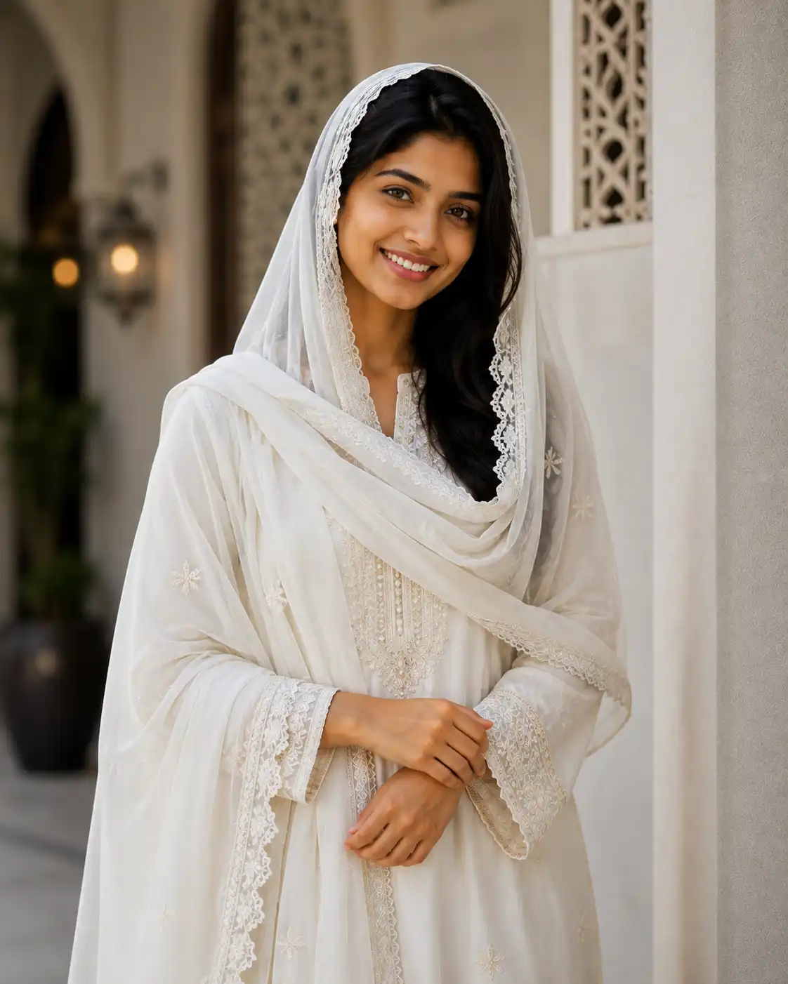 Fathima Shirin, the bride