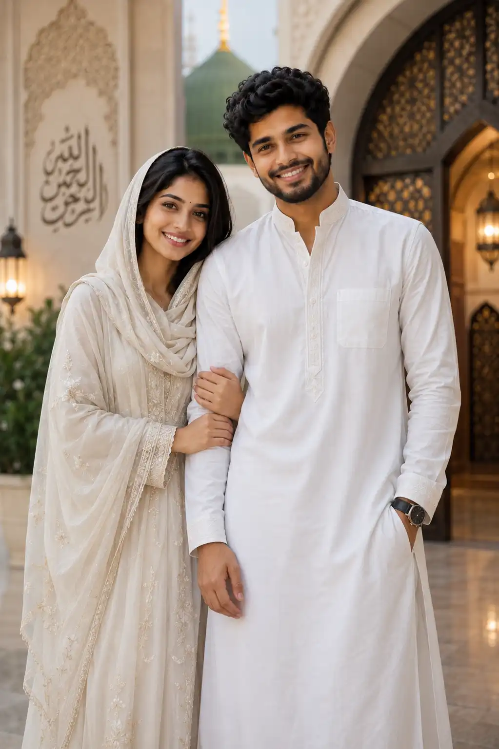 Lahshad and Fathima Shirin