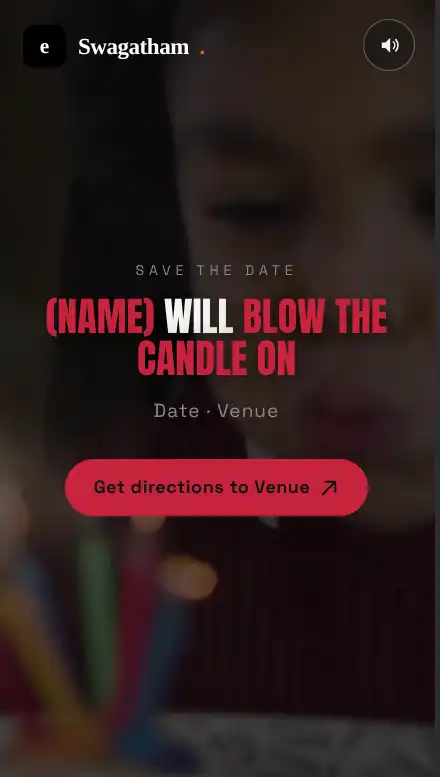 birthday invitation template
